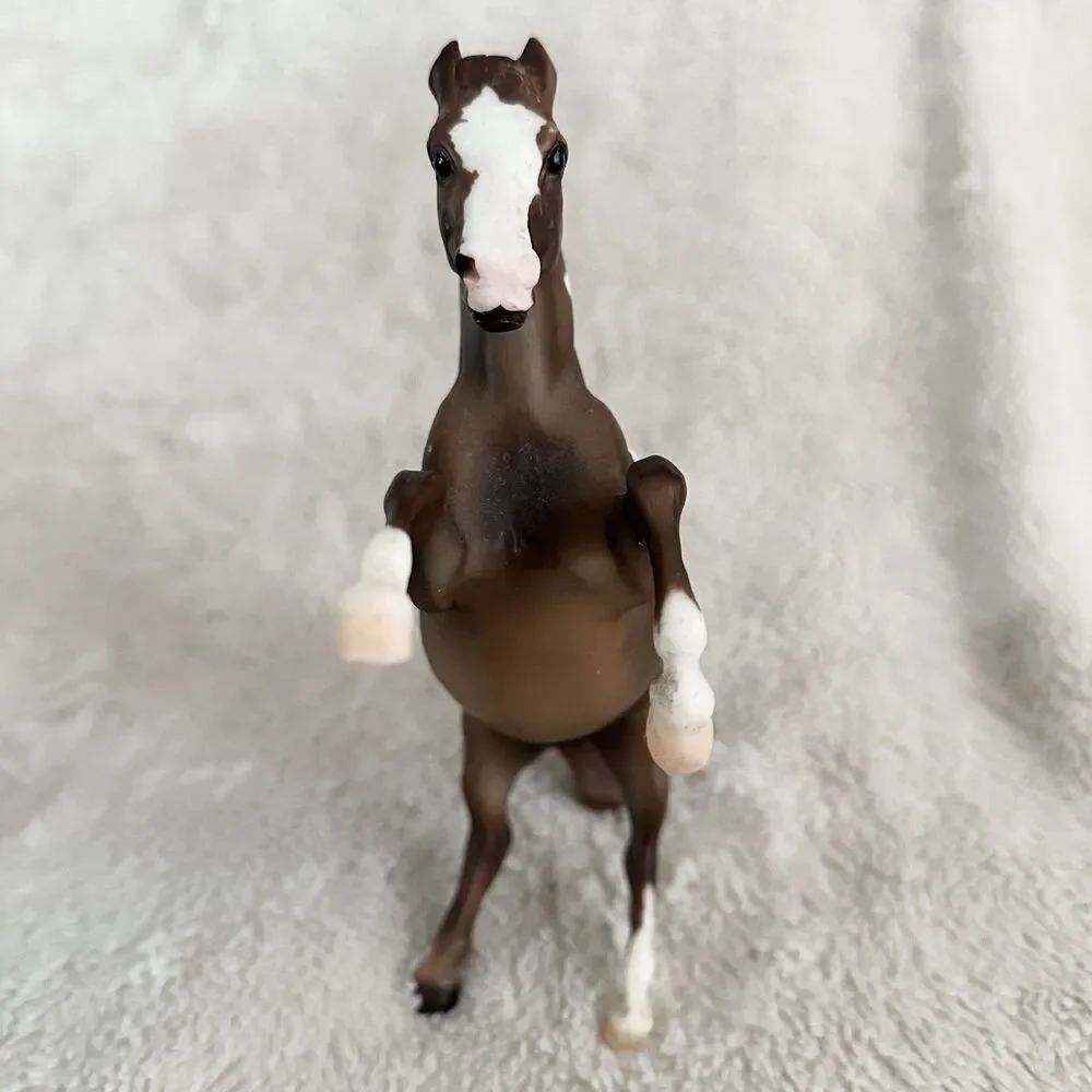 Breyer Rearing Stallion #7206 Classic Chestnut Pinto Target Exclusive 2007-2008